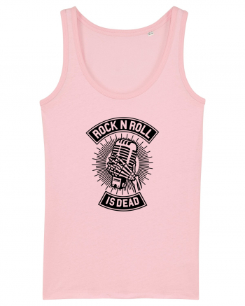 Rock n Roll is Dead Black Cotton Pink