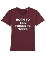 SAIL Tricou mânecă scurtă guler V Bărbat Presenter