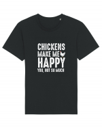 CHICKEN Tricou mânecă scurtă Unisex Rocker