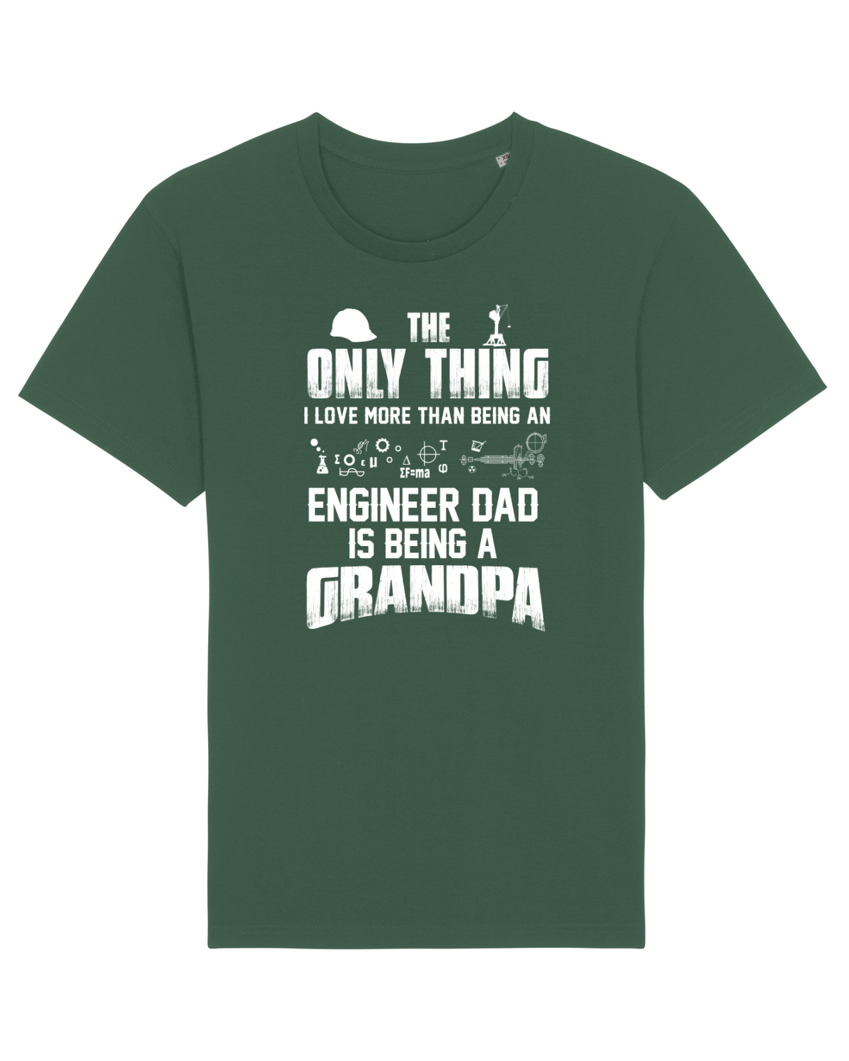 Tricou mânecă scurtă Unisex Rocker Bottle Green