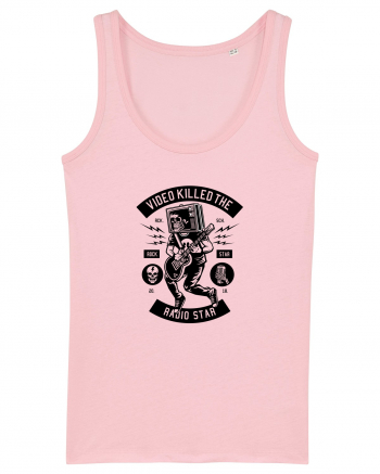 Rock Star TV Black Cotton Pink