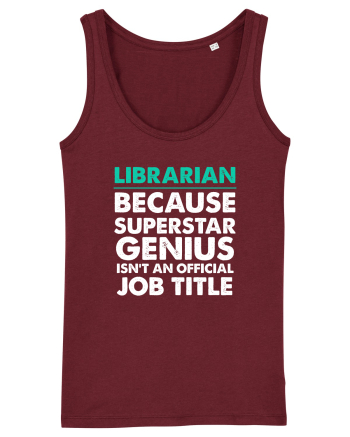 LIBRARIAN Burgundy