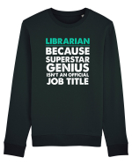 LIBRARIAN Bluză mânecă lungă Unisex Rise