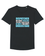DISPATCHER Tricou mânecă scurtă guler larg Bărbat Skater