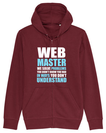 WEB MASTER Burgundy
