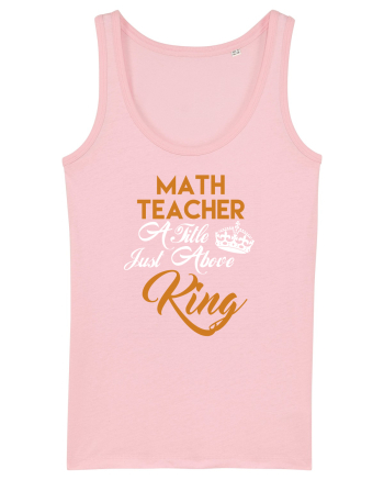 MATH TEACHER Cotton Pink