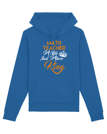 MATH TEACHER Royal Blue