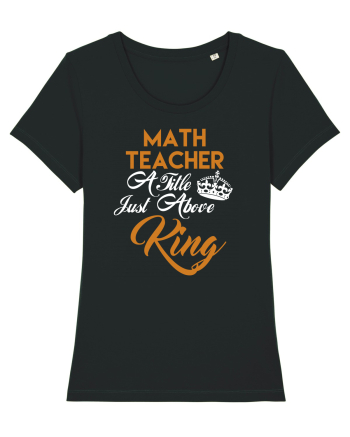 MATH TEACHER Black