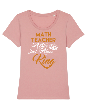 MATH TEACHER Canyon Pink