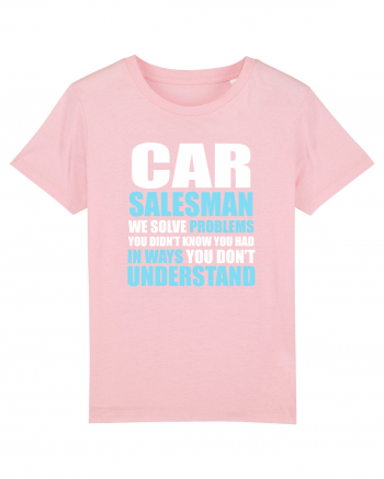 CAR SALESMAN Cotton Pink