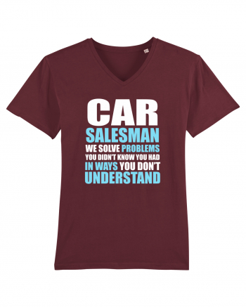 CAR SALESMAN Burgundy