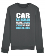 CAR SALESMAN Bluză mânecă lungă Unisex Rise