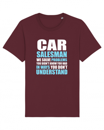 CAR SALESMAN Burgundy