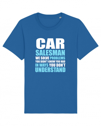 CAR SALESMAN Royal Blue