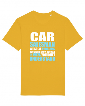 CAR SALESMAN Spectra Yellow