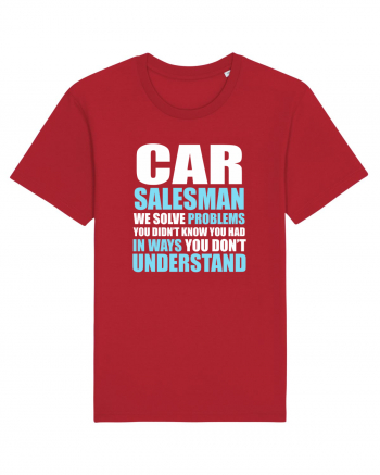 CAR SALESMAN Red