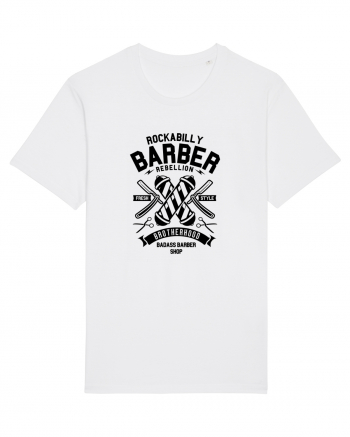 Rockabilly Barber Rebellion Black White