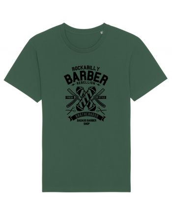 Rockabilly Barber Rebellion Black Bottle Green