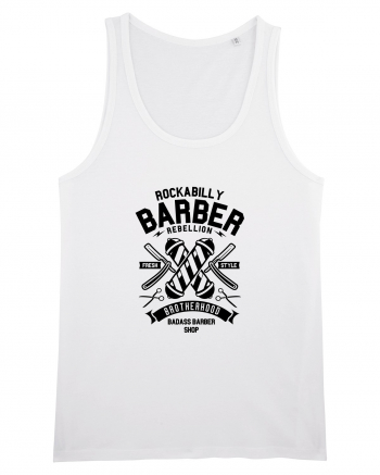 Rockabilly Barber Rebellion Black White