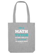 MATH TUTOR Sacoșă textilă