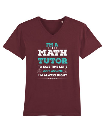 MATH TUTOR Burgundy
