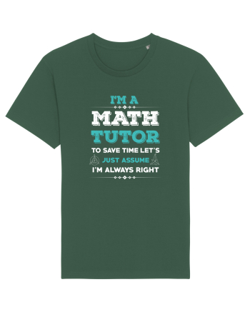MATH TUTOR Bottle Green