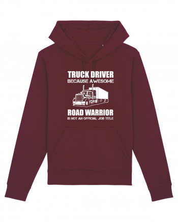 TRUCK DRIVER Burgundy