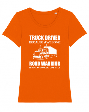 TRUCK DRIVER Bright Orange