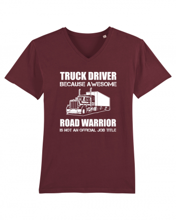 TRUCK DRIVER Burgundy