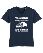 TRUCK DRIVER Tricou mânecă scurtă guler V Bărbat Presenter