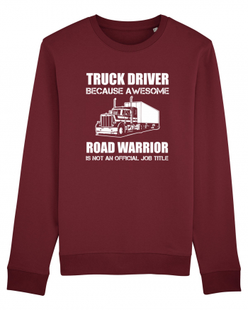 TRUCK DRIVER Burgundy