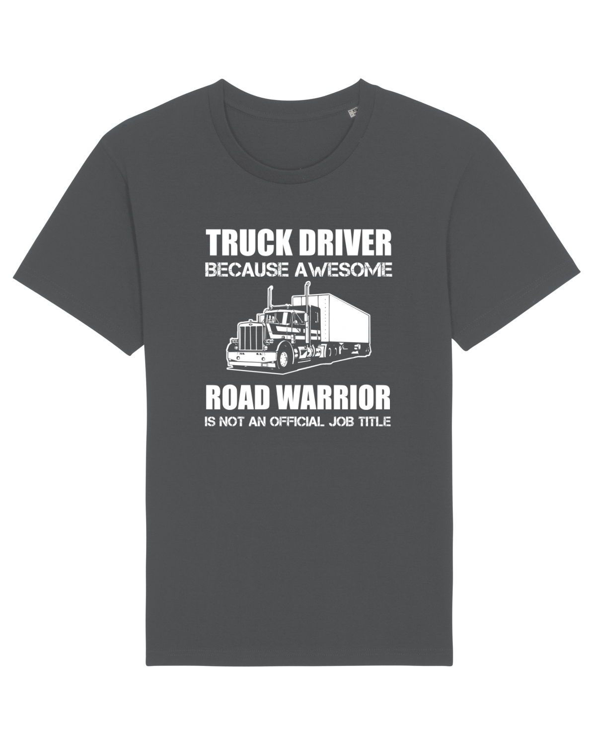 Tricou mânecă scurtă Unisex Rocker Anthracite