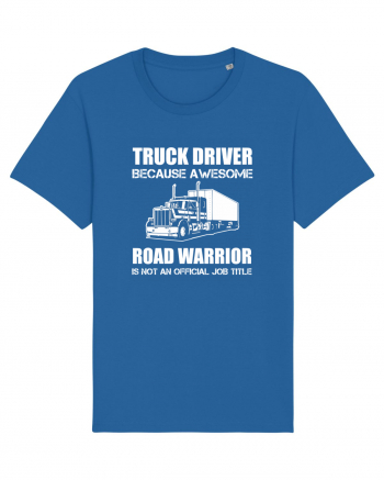 TRUCK DRIVER Royal Blue