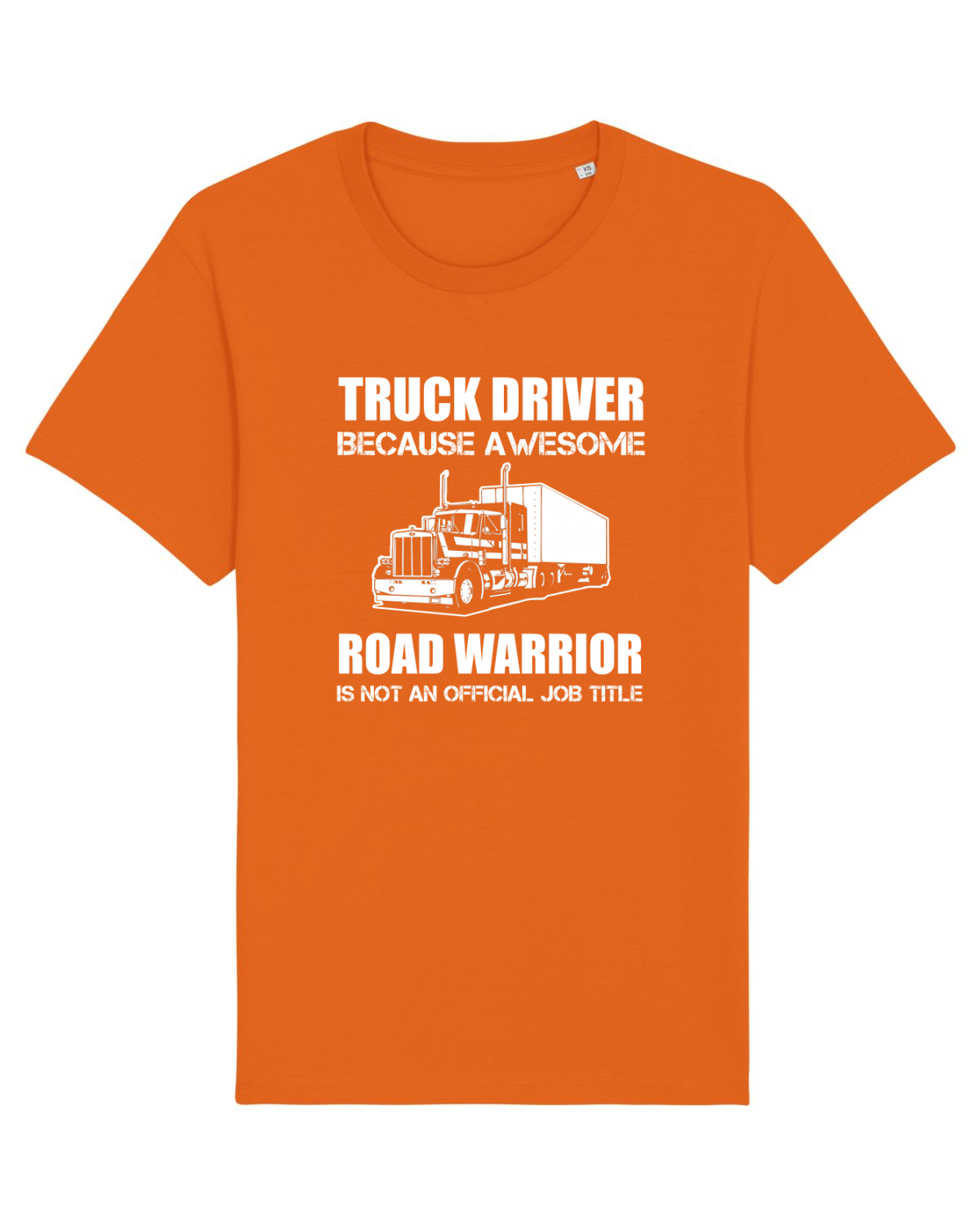 Tricou mânecă scurtă Unisex Rocker Bright Orange