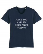 Call mom Tricou mânecă scurtă guler V Bărbat Presenter