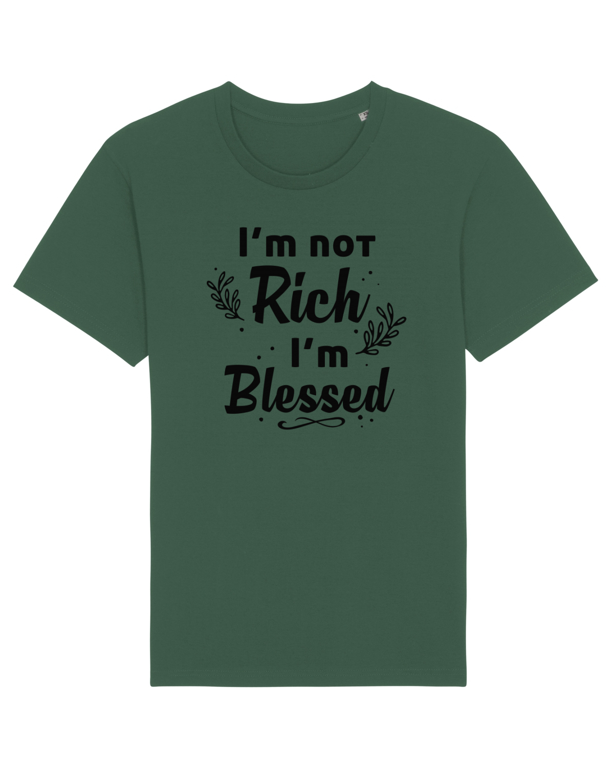 Tricou mânecă scurtă Unisex Rocker Bottle Green