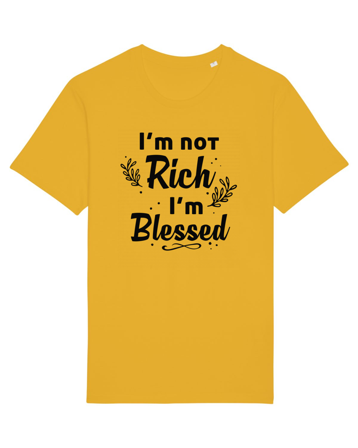 Tricou mânecă scurtă Unisex Rocker Spectra Yellow