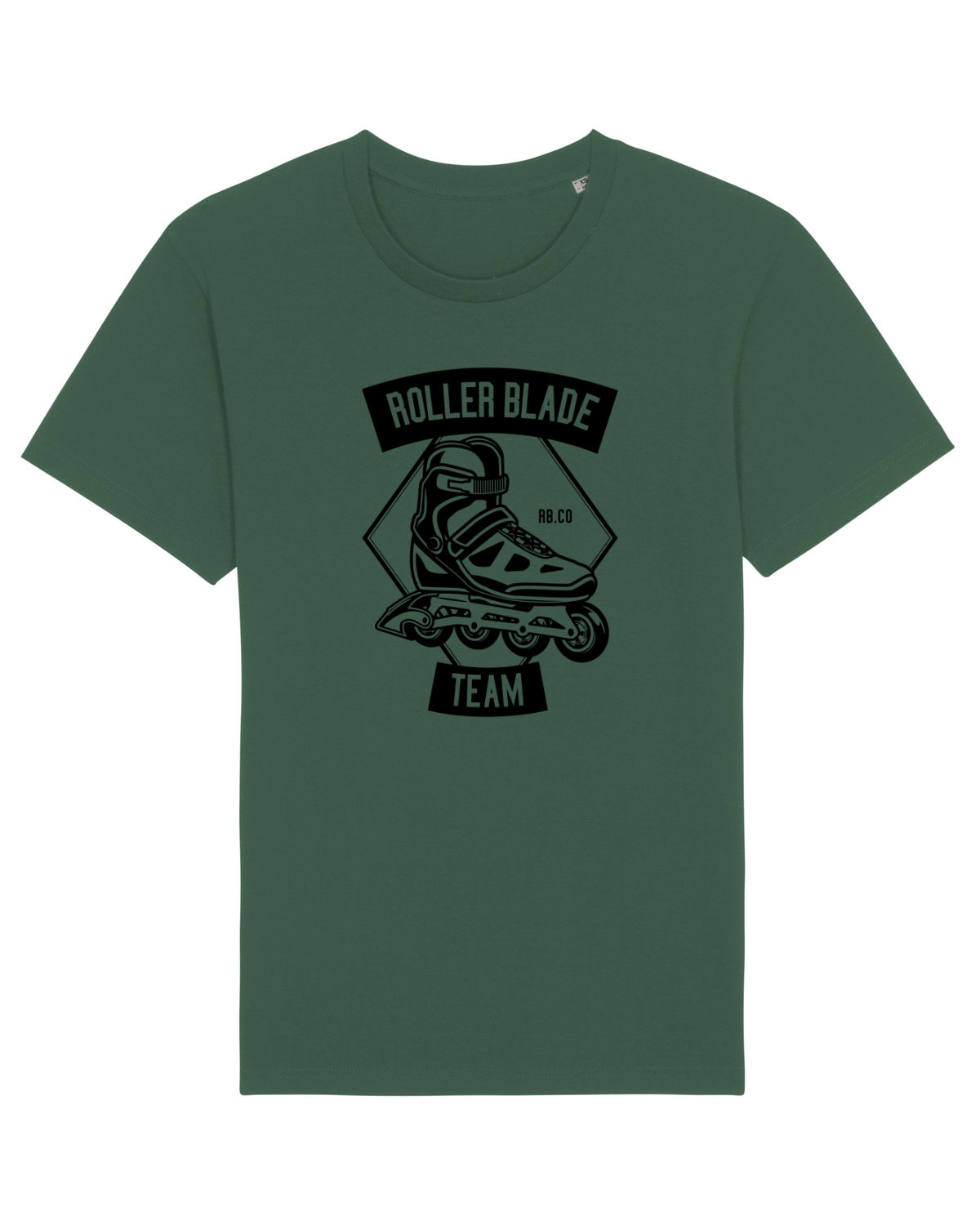 Tricou mânecă scurtă Unisex Rocker Bottle Green