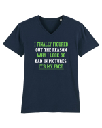FACE Tricou mânecă scurtă guler V Bărbat Presenter