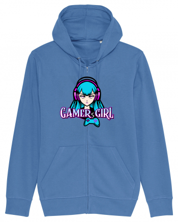 Gamer Girl Bright Blue