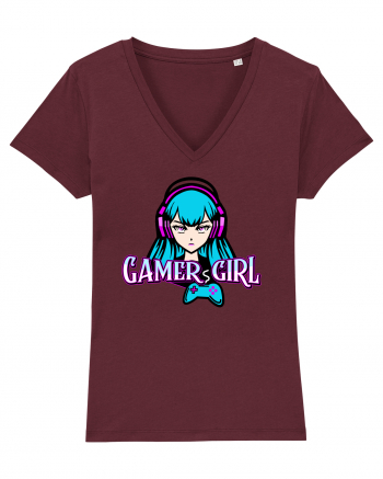 Gamer Girl Burgundy