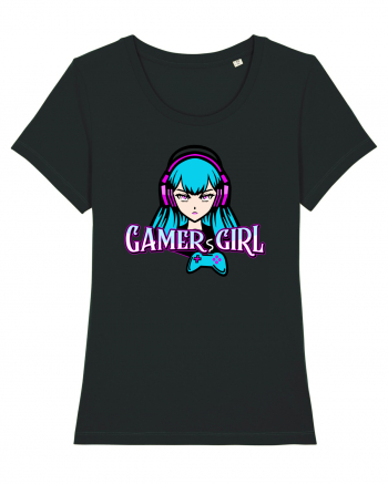 Gamer Girl Black