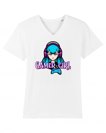 Gamer Girl White