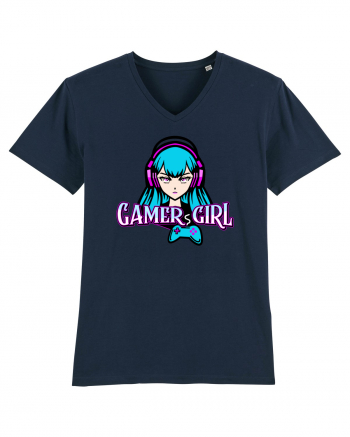 Gamer Girl French Navy