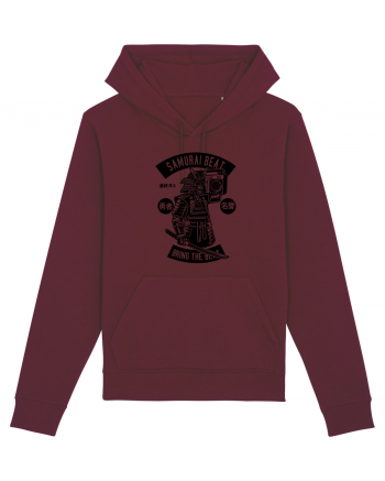 Samurai Beat Skeleton Black Burgundy