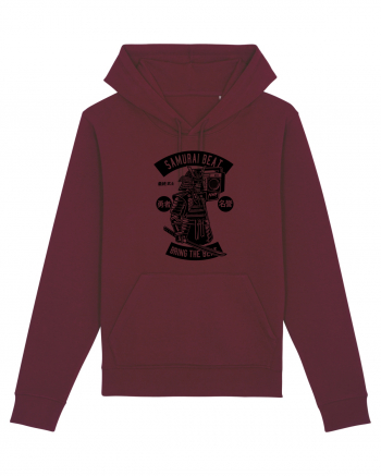 Samurai Beat Skeleton Black Burgundy