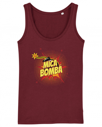 Familia de super eroi - Mica bomba Burgundy