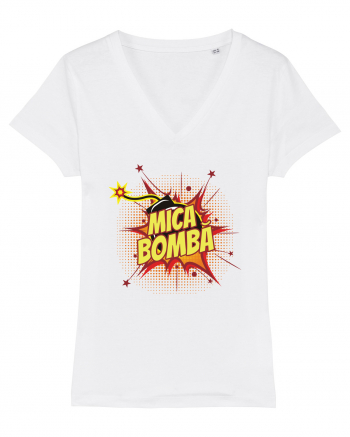 Familia de super eroi - Mica bomba White