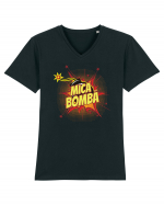 Familia de super eroi - Mica bomba Tricou mânecă scurtă guler V Bărbat Presenter