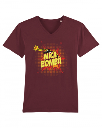 Familia de super eroi - Mica bomba Burgundy